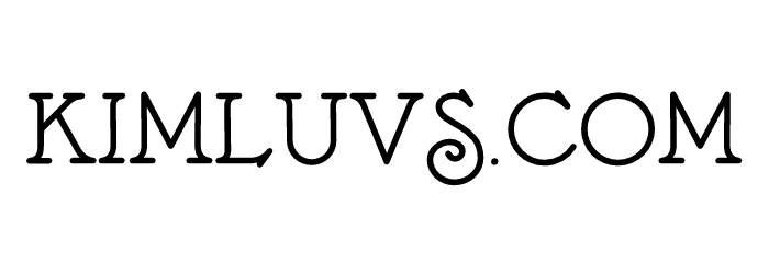 KIMLUVS.COM Logo 